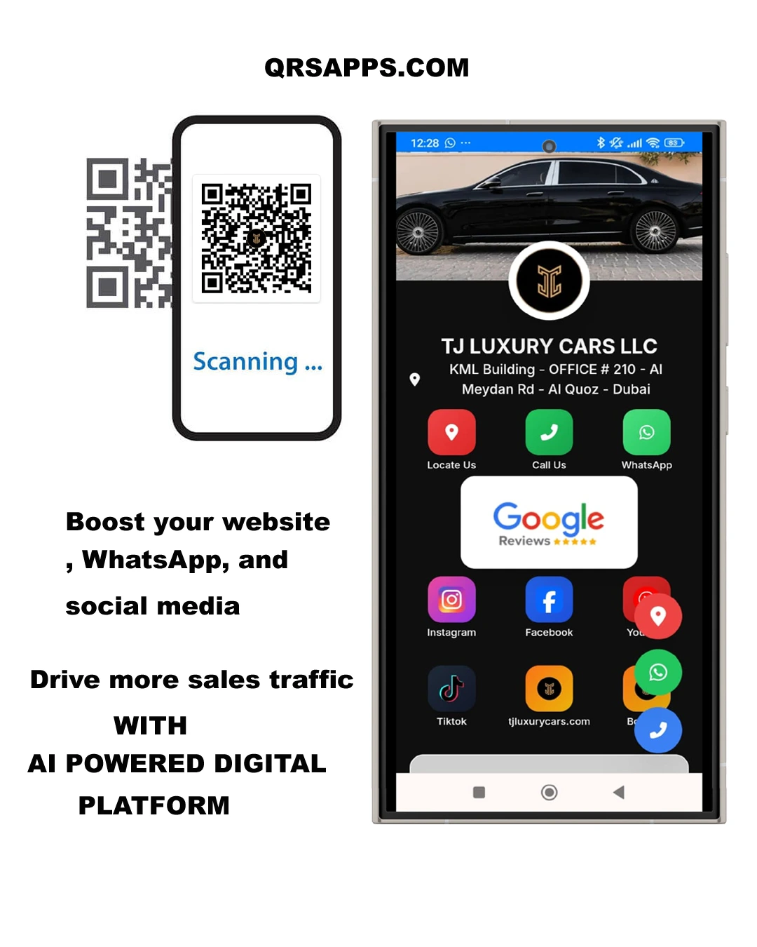 QRSApps - AI Digital Platform